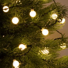 LED-es gömb fényfűzér - KII 200B/WW